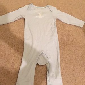 Kid’s Baby Blue Burberry Onesie